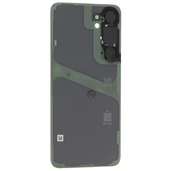 Bagglas - SAMSUNG - Galaxy S24 Plus - Grå Lavendel - Forenklet installation - Indbygget klæbemiddel Blå