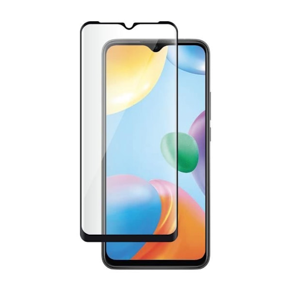 Skärmskydd för Xiaomi Redmi 10 C i 2,5D härdat glas med SmartFrame BigBen Connected Transparent Transparent