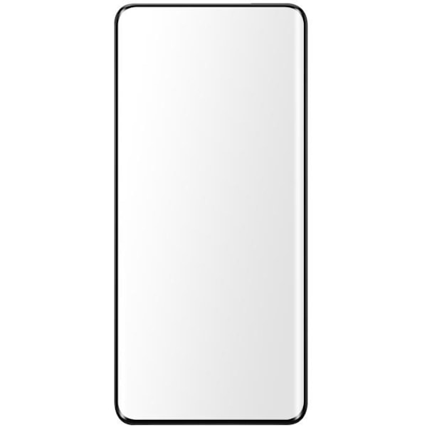 Lasi Samsung Galaxy S21 Ultra, kaareva 3D, liimareunus, musta
