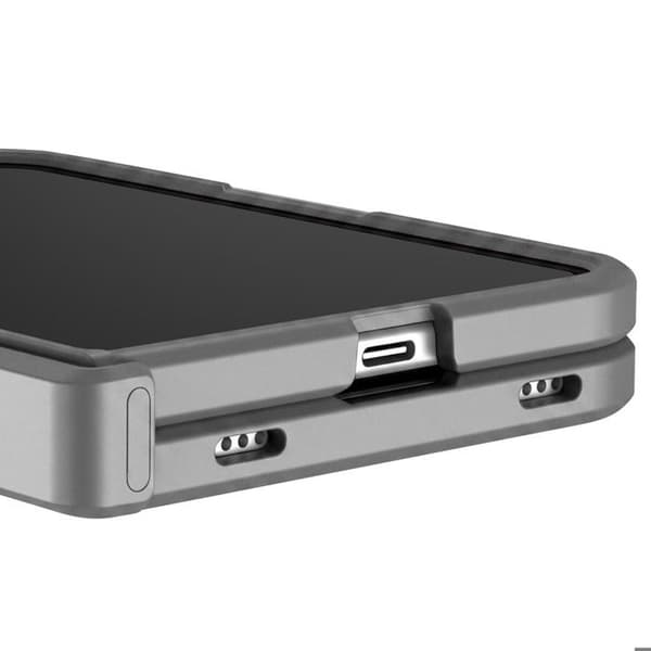 iPhone Duo Cover Kompatibel med MagSafe med Støtte Stativ Pango Grå Grå