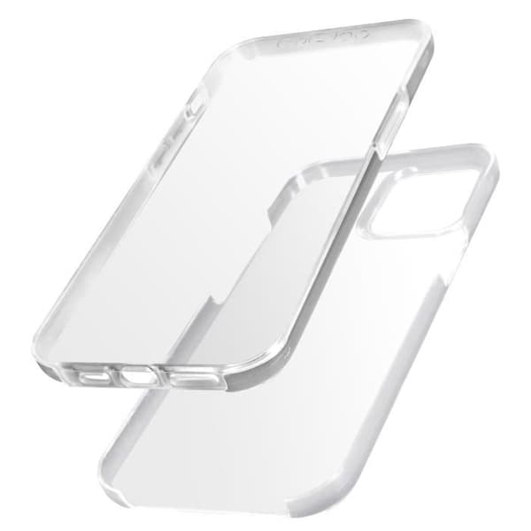 360° Kuori - iPhone - 13 Mini - Kirkas - Polykarbonaatti - Silikoni - Helppo asentaa Transparent