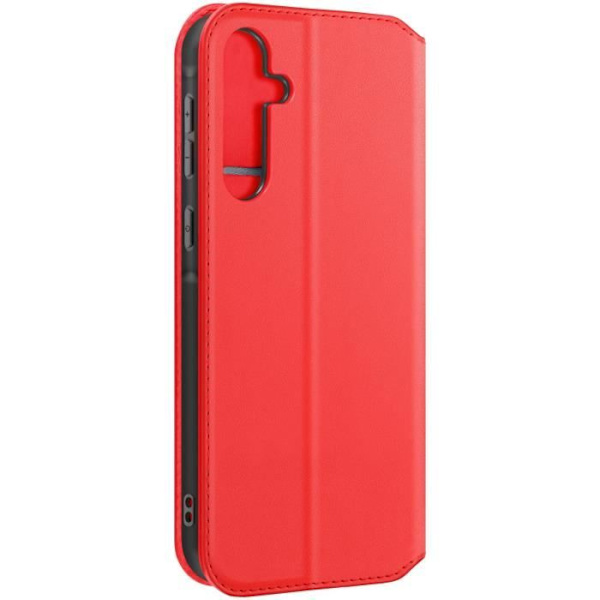 ETUI för Samsung Galaxy A55 5G - AVIZAR - Klädkort och Videostöd - Röd Röd