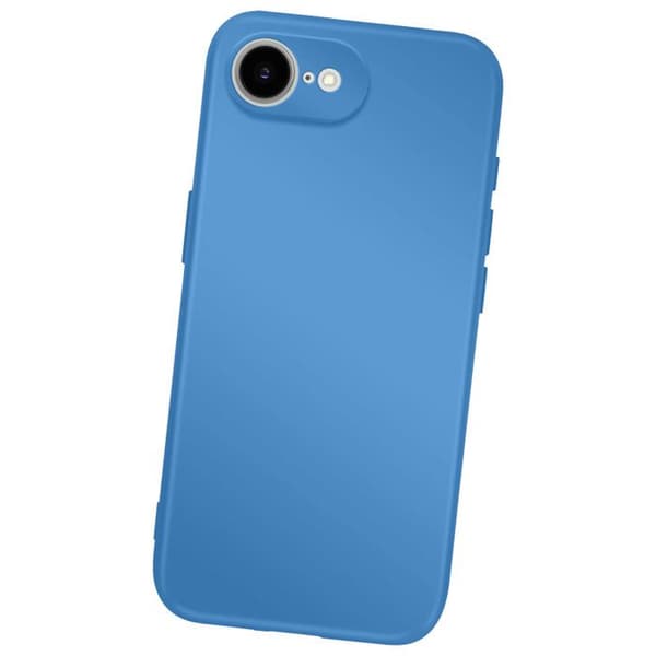 Siliconfodral för iPhone 17e Soft-Touch finish Fast Cover – Blå Blå