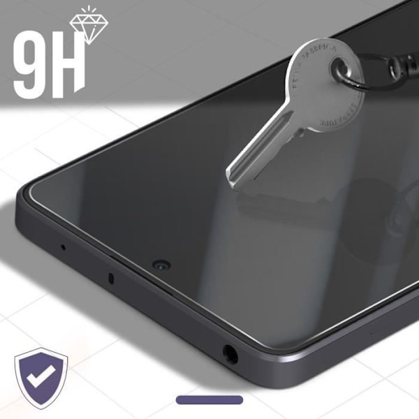 Härdat glas för Xiaomi Redmi Note 13, 13 Pro Plus, 13 Pro 4G och 5G iMak Transparent Black Transparent