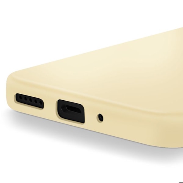 Coque til Xiaomi Redmi 14C Semi-stiv Soft-touch Anti-fingeraftryk Gul Gul