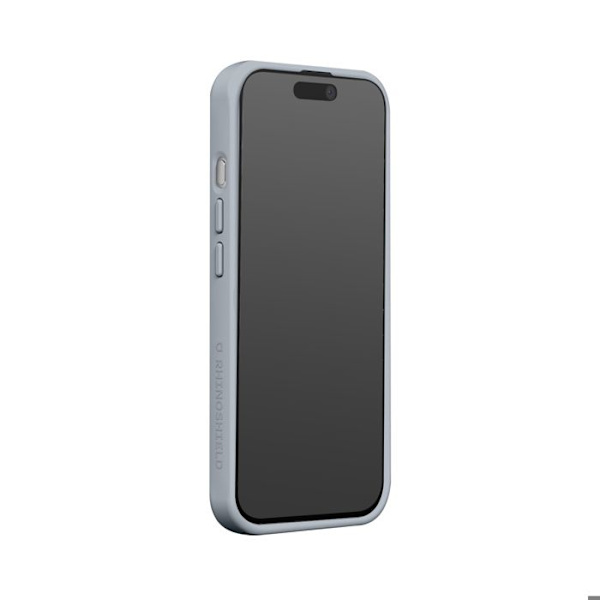 Skydd för iPhone 16 Plus Modell SolidX Stötsäker kompatibel med trådlös laddning Rhinoshield Grå Grå
