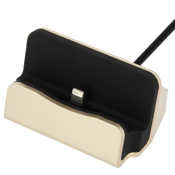 Dockingstation - iPhone - Opladning & Synchronisering - Guld - Lightning - 1A Guld