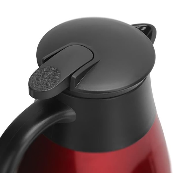 Termos - Cheffinger - Ilmatiivis ja antibakteerinen kaatosuutin - 2L - Punainen Röd