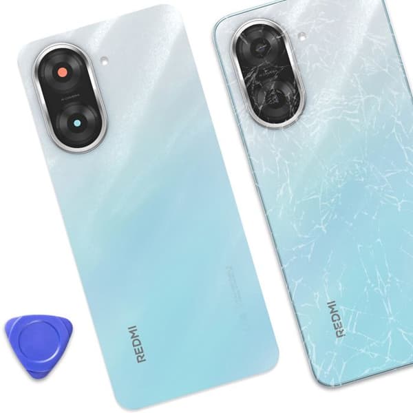 Bagside - XIAOMI - Redmi A5 4G - Original Service Pack - Blå Farve - 100g Blå