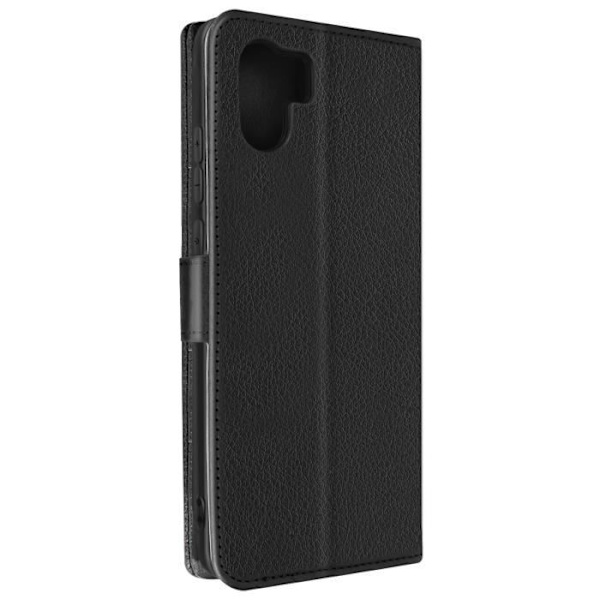 Xiaomi Redmi A1 Case Support Video Wallet Sort - AVIZAR - Stiv - Syntetisk - Blandet Svart