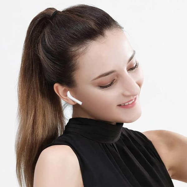 Bluetooth høretelefoner - SETTY - Trådløs model - Batteritid 12 timer - In-ear - Svedafvisende Vit