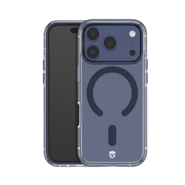 iPhone 17 Pro Max MagSafe FORCE CASE Metal Kontur Stødabsorberende 2m Premium Blå Blå