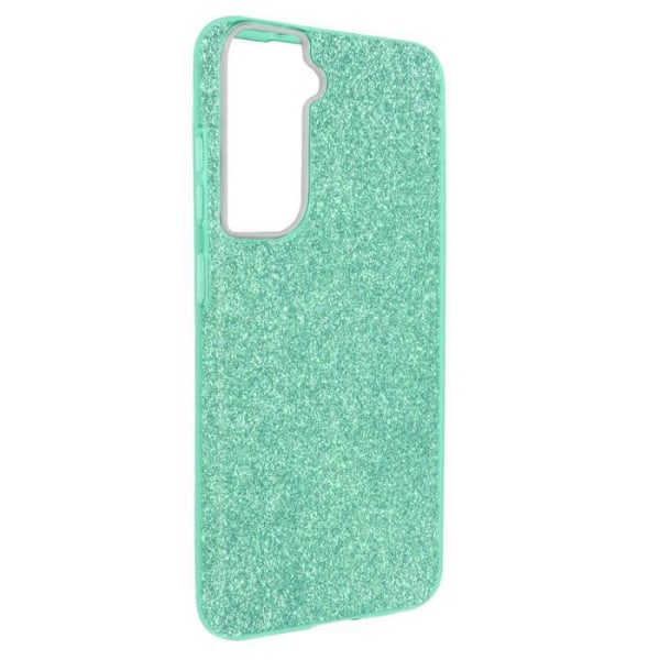 Samsung Galaxy S22 Plus Case Glitter Irrotettava Silikoni Puolijäykkä vihreä