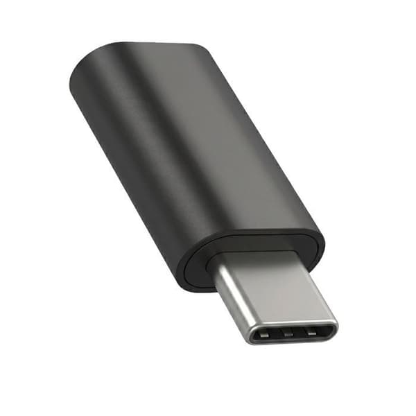 OTG Micro-USB Naisliitin USB-C Urosmuunnin Blue Star Musta