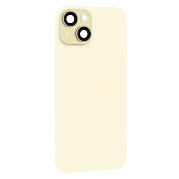 Komplet bagrude til iPhone 15 Plus med MagSafe Beige Gul
