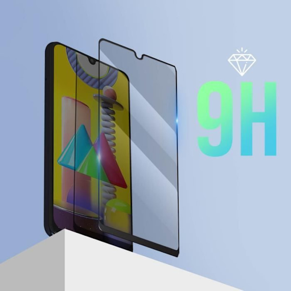 Hærdet Glas - Samsung - Galaxy M21/M31/M30s - Anti-eksplosion - Anti-ridser - Ultra-tynd Svart