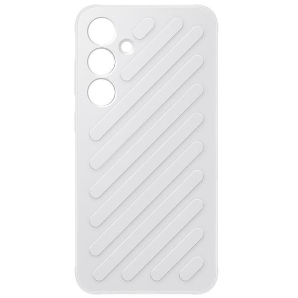 Kotelo Galaxy S24:lle Iskunkestävä Moderni Design ITFIT Shield Samsung vaaleanharmaa Grå