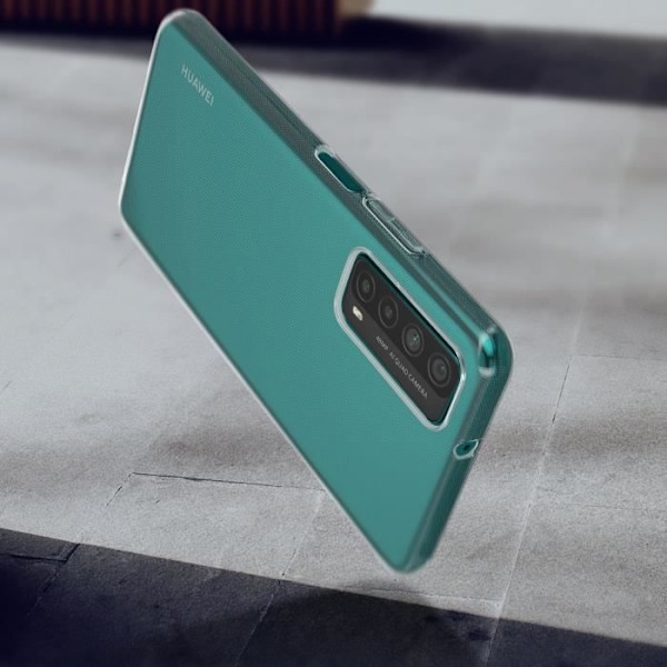 Coque - BIGBEN - Huawei P smart 2021 - Silikongel - Mjuk - Vit Vit