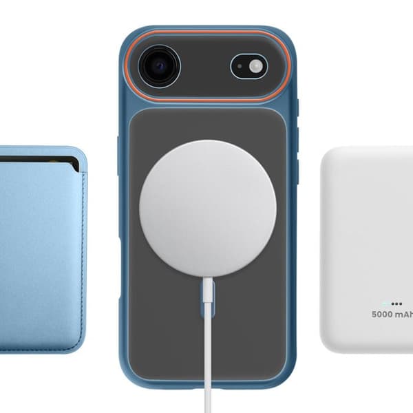 MagSafe-skal för iPhone iPhone Air Skydd Bi-material Hård Baksida Mörkblå Mörkblå