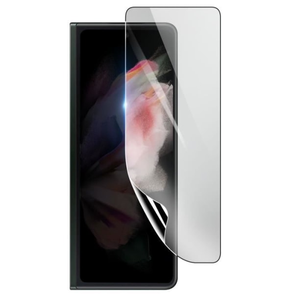 Näytönsuoja - 3MK - Samsung Galaxy Z Fold 3 - Iskunkestävä Hydrogeeli - Läpinäkyvä - Naarmuuntumaton Transparent