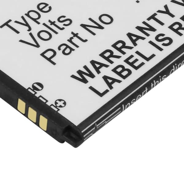 Batteri - AVIZAR - Archos 50b Neon - 2000mAh - 3.7V - Litiumjon - Vit Vit