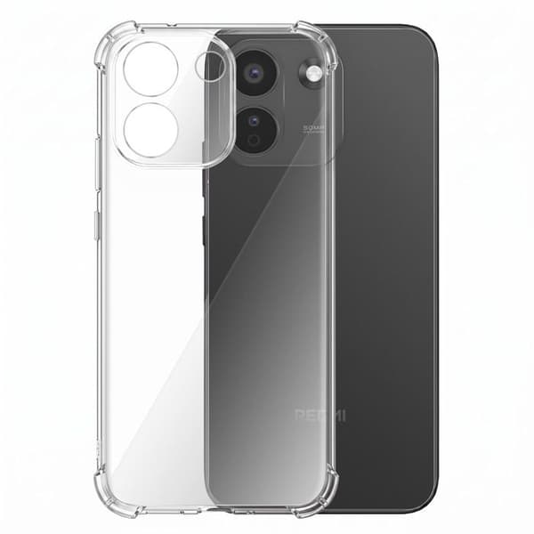 Coque Bumper til Xiaomi Redmi Note 17 Pro Max Stødabsorberende med Forstærkede Hjørner Zanaé Transparent Vit