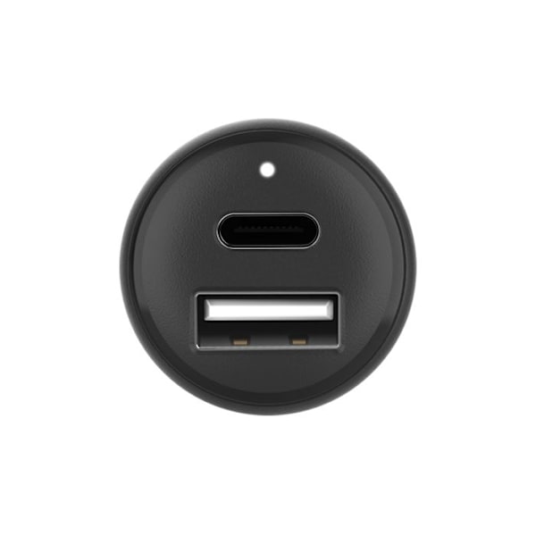 USB-C bil oplader, Power Delivery 30W + USB 12W