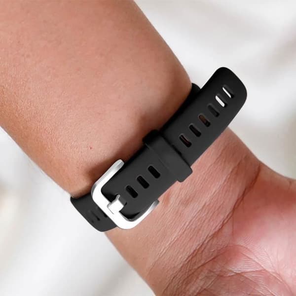 Armbånd til Huawei Watch Fit 2 Resistant Silicone Strap med Huller sort