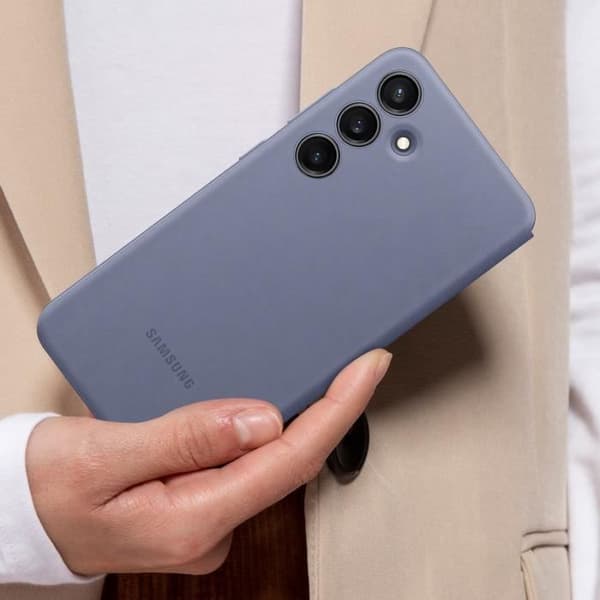 Samsung S24 Case Flip Smart View Touch Window Samsung Lilla Violett