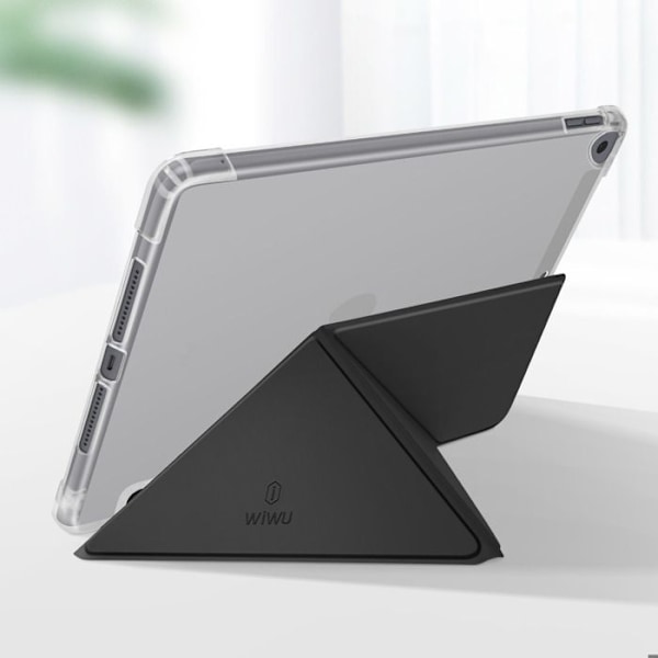 iPad 10.2' - 10.5' Suojakotelo, Tuki ja Lepotila wiwu Musta Svart