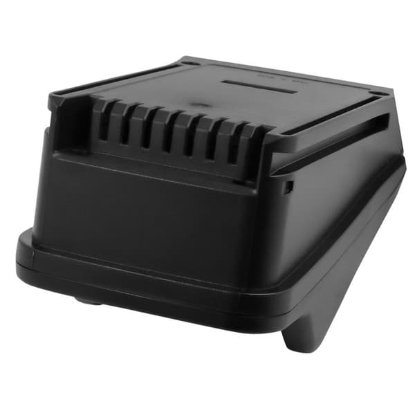 Ladebase - AVIZAR - Milwaukee M18/C18 - 18V Li-ion - Kompatible batterier - Sort ABS-plastik