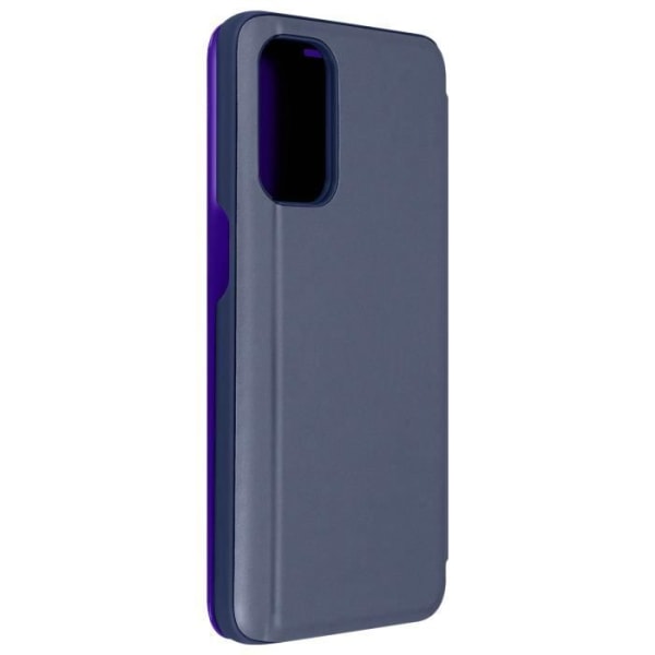Cover - AVIZAR - Oppo Find X3 Lite - Gennemskinnelig flap - Spejleffekt - Videounderstøttelse Lila