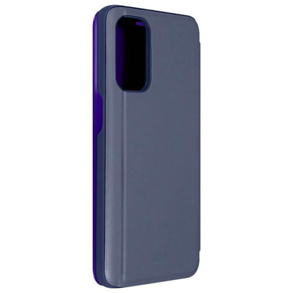 Cover - AVIZAR - Oppo Find X3 Lite - Genomskinlig flik - Spegeleffekt - Videostöd Lila