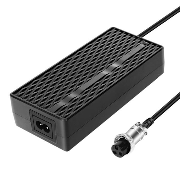 Skoterladdare för Kaabo och Speedway 42V - 3A, 124W, LinQ Svart