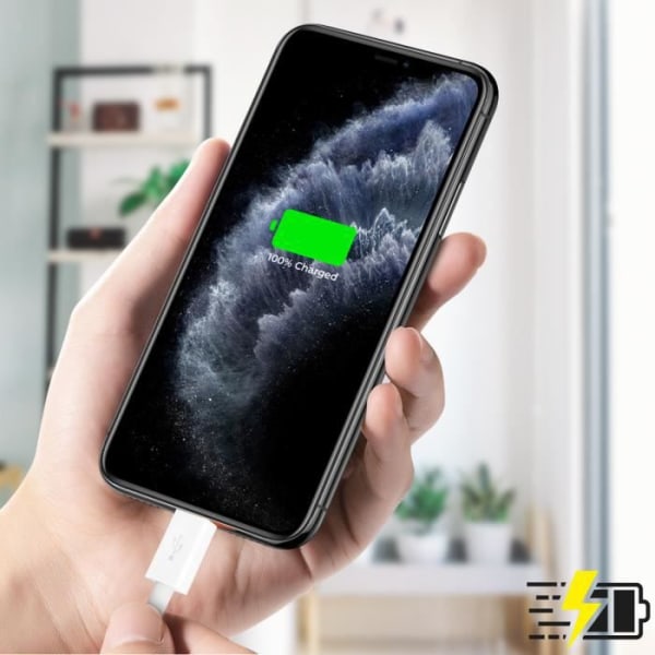 3 i 1 USB til Lightning, USB-C og Micro USB-kabel 2,5A 15 meter Baseus Hvid