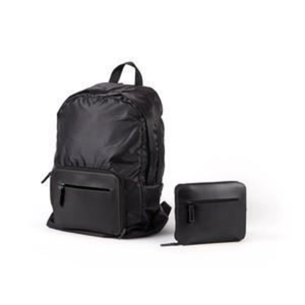 Ryggsäck - Lexon - PACKABLE BACKPACK - 14 Liter - Fällbar - Svart Svart