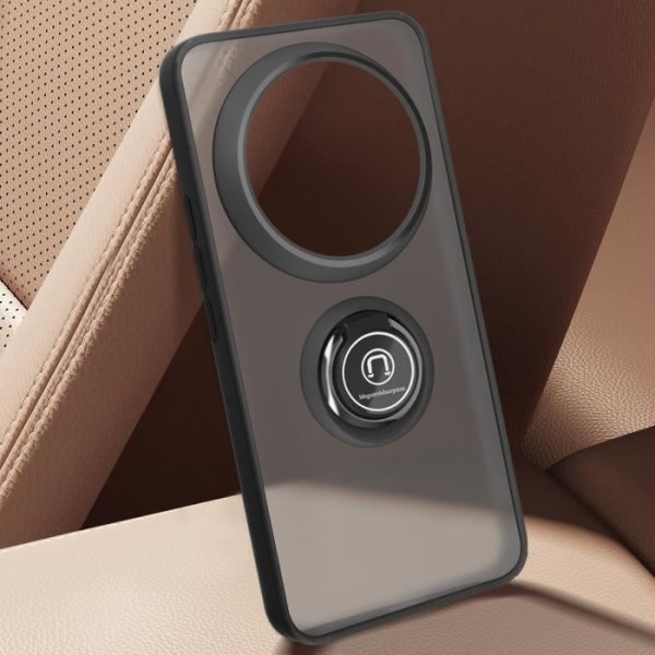 Taske til Xiaomi 14 Ultra - AVIZAR - Metalringstøttefunktion - Sort Svart
