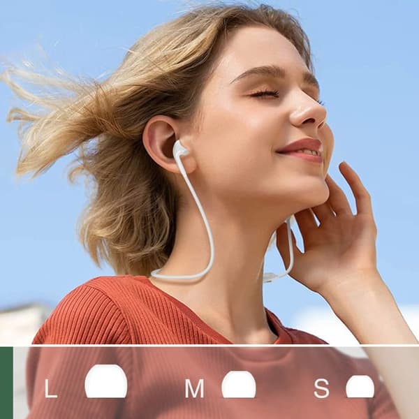 Bluetooth-hörlurar - AKASHI - In-ear - Svettsäker - 5H batteritid - HD-ljud Silvergrå