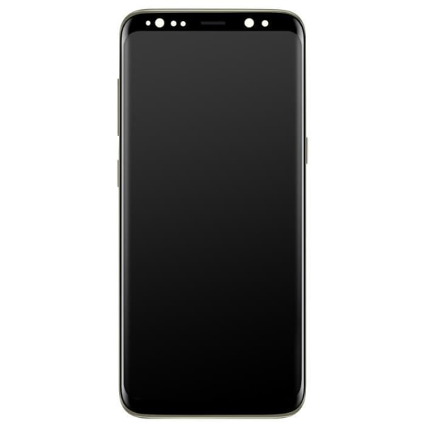 Komplett Block Samsung Galaxy S8 Original Touch Glas LCD-skärm Gult Guld