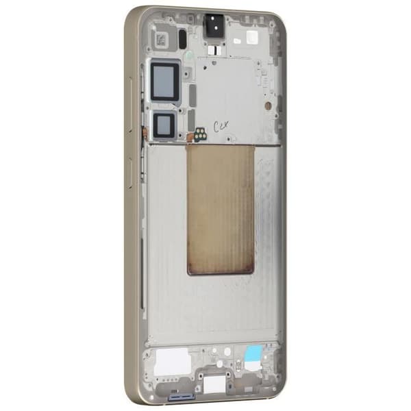 Central Chassis Reservedel til Samsung S24 Plus Original Service Pack Samsung Beige