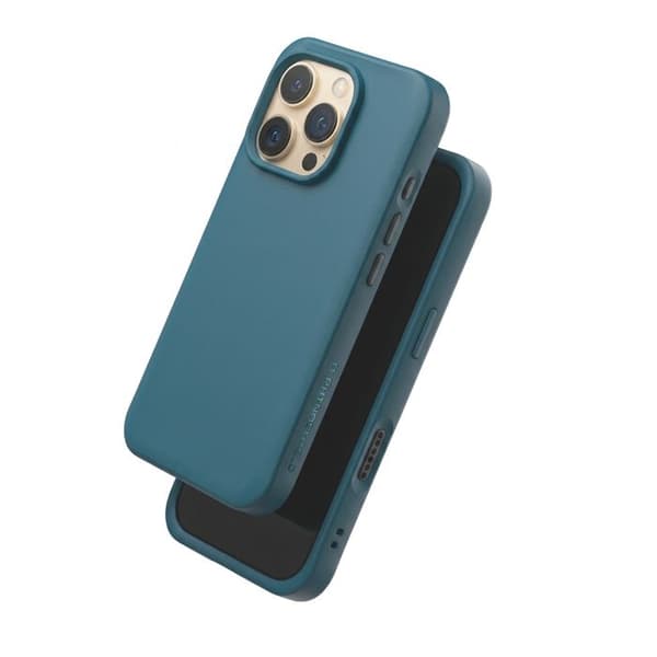 Skydd för iPhone 16 Pro Modell SolidX Ultra-resistent kompatibel med Magsafe Rhinoshield Blå anka Blå