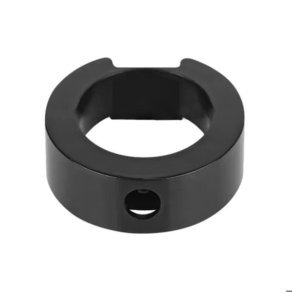 Låsring - AVIZAR - Xiaomi Mi 3 - Robust plastik - Sort farve - Let at erstatte Svart