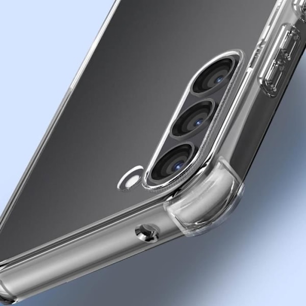 Etui, der er kompatibelt med Samsung Galaxy S23 + beskyttelsespakke af hærdet glas