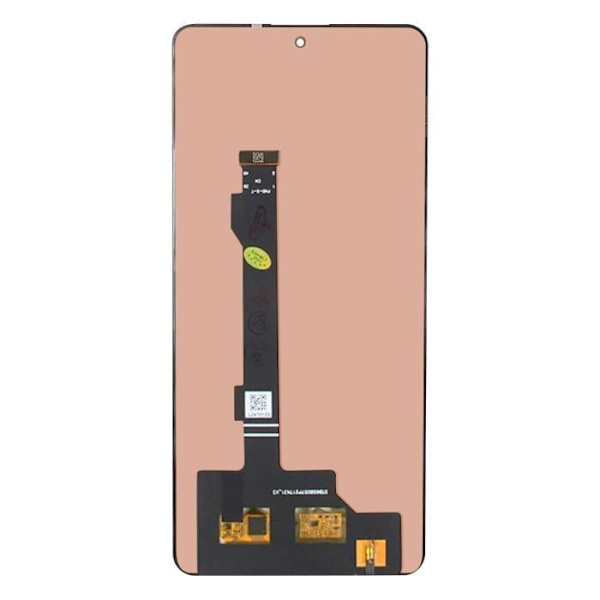 Komplett block för Redmi Note 12 Pro och 12 Pro 5G LCD-skärm och pekglas svart Svart
