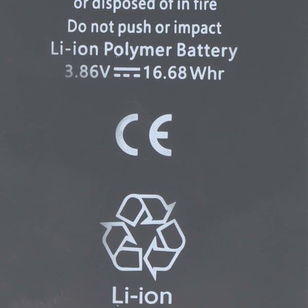 Batteri - AVIZAR - iPhone 14 Plus - Li-polymer 3.86V - 4325mAh - Sort Svart