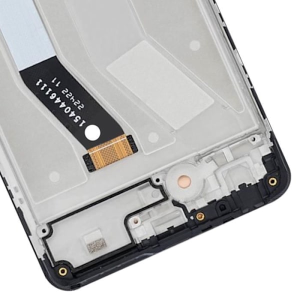 Komplett block för Motorola G73 5G LCD-skärm + pekglas och svart chassi Svart