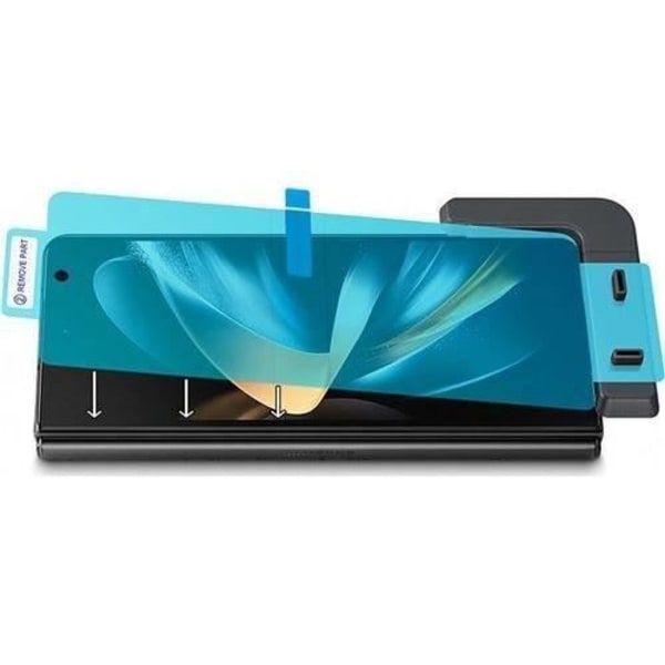 SAMSUNG Galaxy Z Fold4 beskyttelsesfilm Gennemsigtig