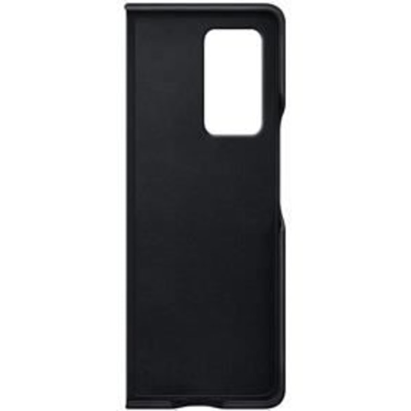 Coque - Samsung - G Z Fold 2 - Læder - Fleksibel - Sort Svart