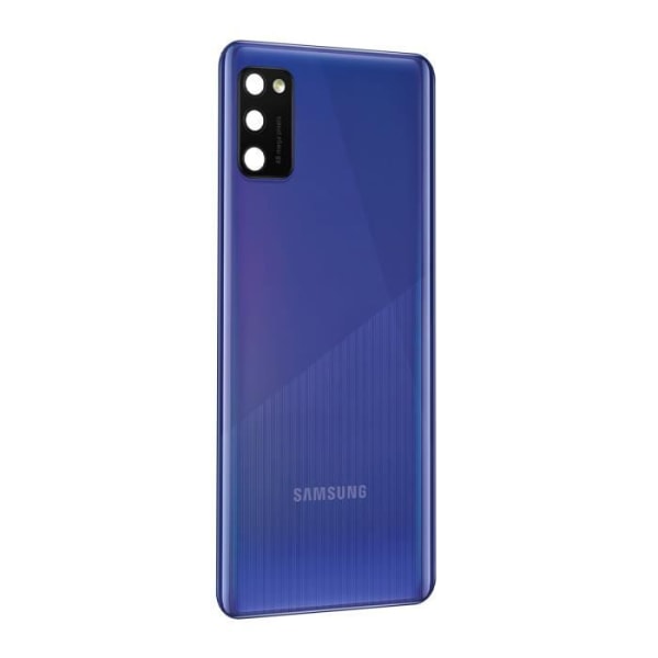 Samsung Galaxy A41 Batteri Cover Original Samsung Bagside Forside Blå