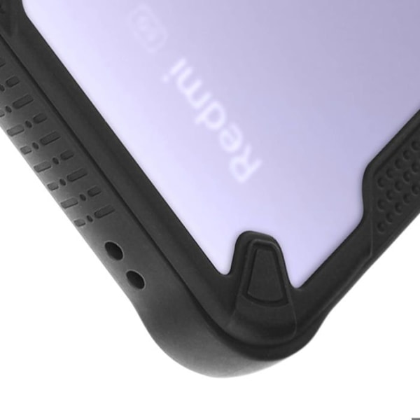 Coque Antichoc til Xiaomi Redmi Note 14 5G Mat Anti-fingeraftryk Sort Svart